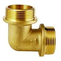 Латунный угол резьбовой 20 3/4 ГОСТ 32590-2014 купить Балаково