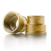 Латунная муфта переходная резьбовая 32х25 мм купить Балаково