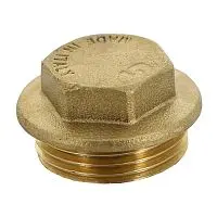 Заглушка латунная ДУ 25 НР купить Балаково